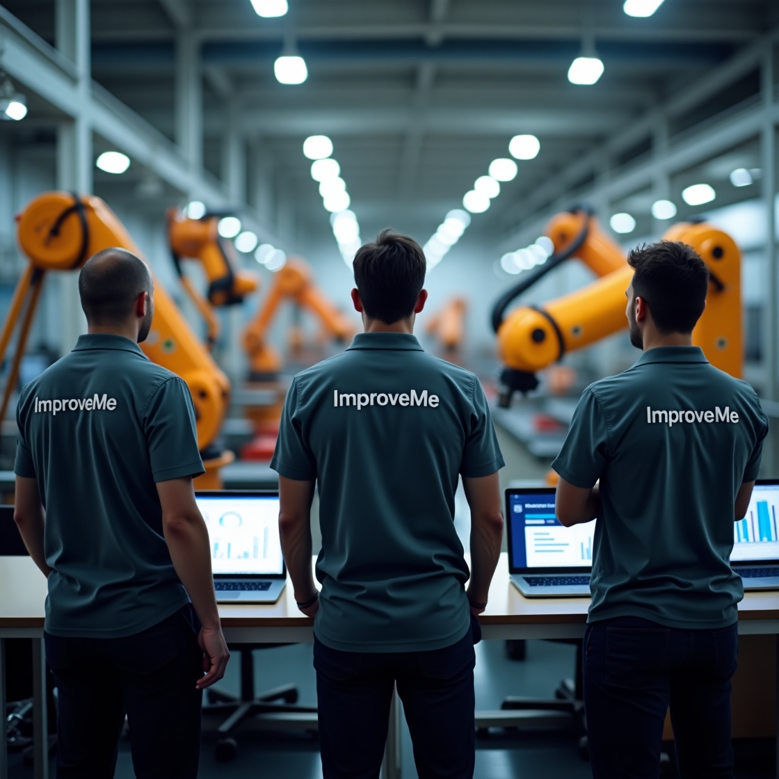 Zespół inżynierów ImproveMe specjalizujących się w optymalizacji produkcji